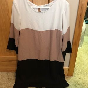 Charlotte Russe quarter sleeve dress